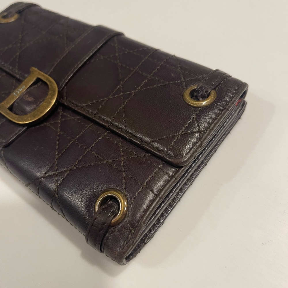 Dior cannage long wallet - Picture 4 of 11